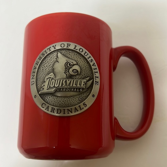 U of L Mug University of Louisville Cardinals Heritage Fine Metalworks Mug - Picture 1 of 6